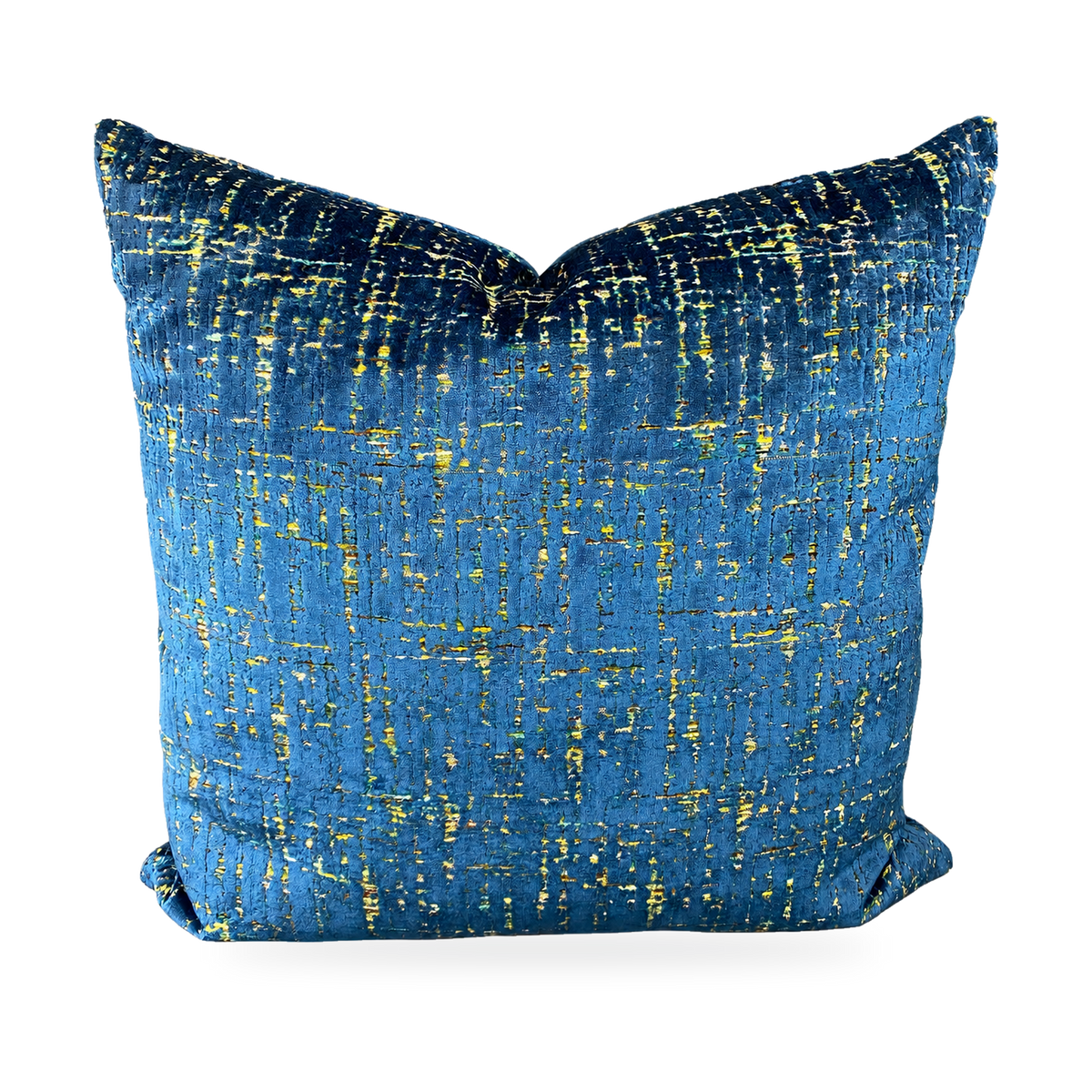 Luxury Pillow – 24" × 24" – Moonstruck Blue