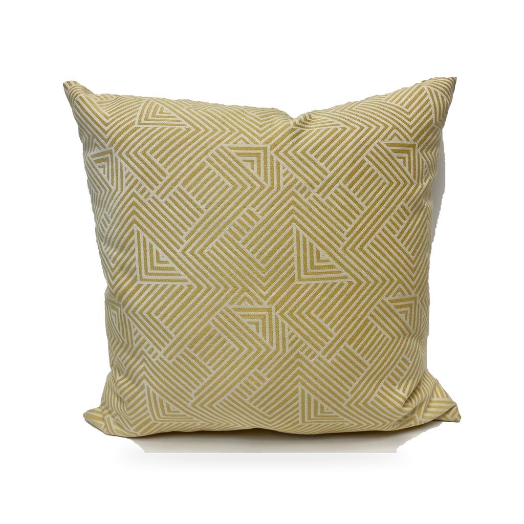 Barbados Sunshine – 22" × 22" Luxury Outdoor Square Pillow