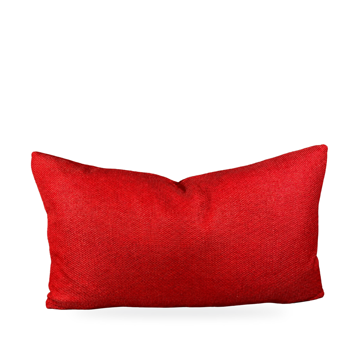 Luxury Lumbar Pillow – 24" × 14" – Aristocrat Scarlet