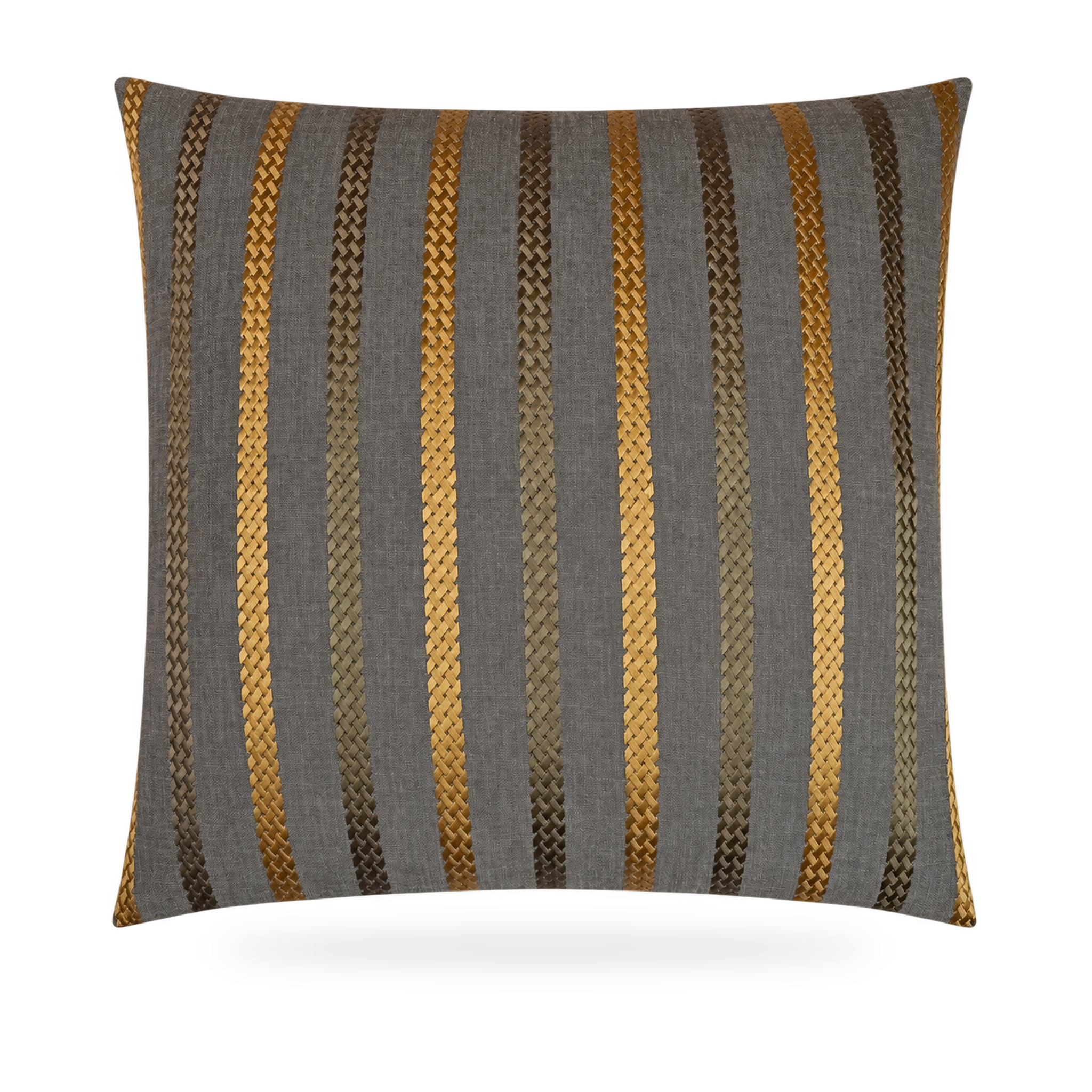 Luxury Pillow – 24" × 24" – Cheverny Charcoal