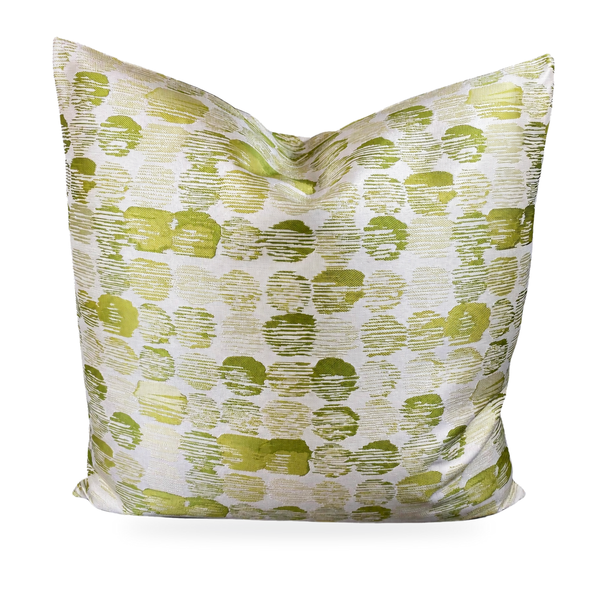 Deepwell Lime – 24" × 24" Luxury Square Pillow