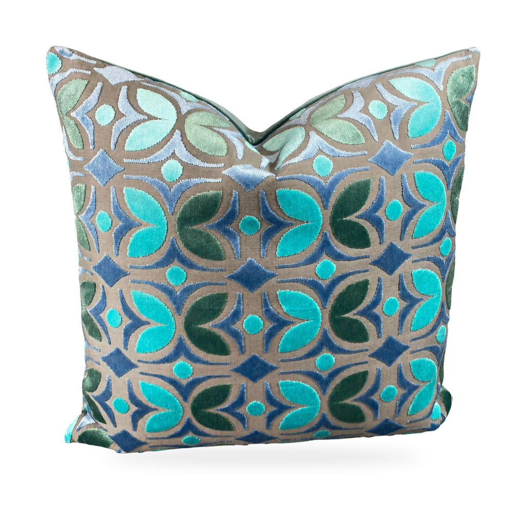 Fritillary Silas – 24" × 24" Luxury Square Pillow