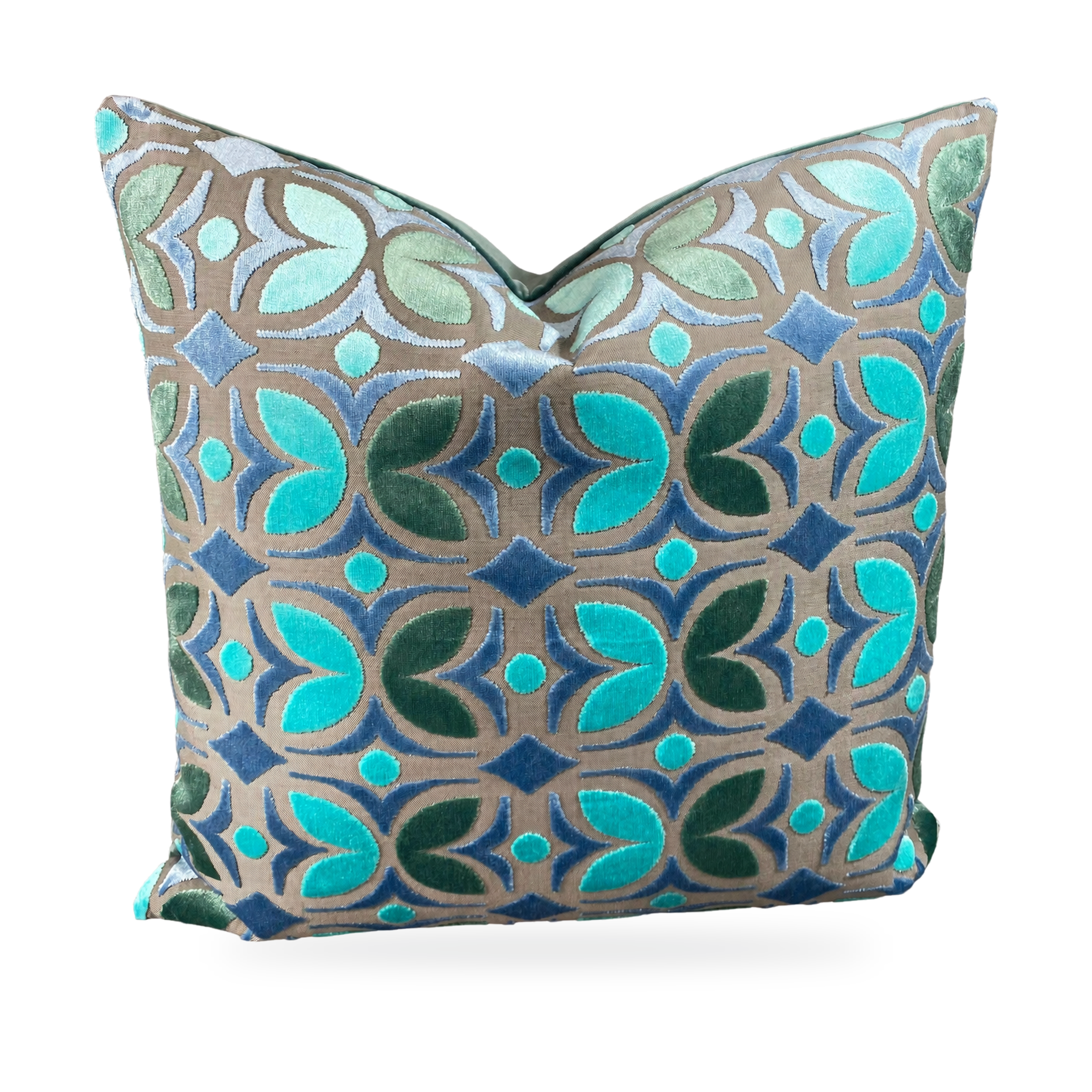 Luxury Pillow - 24" x 24"- Fritillary Silas