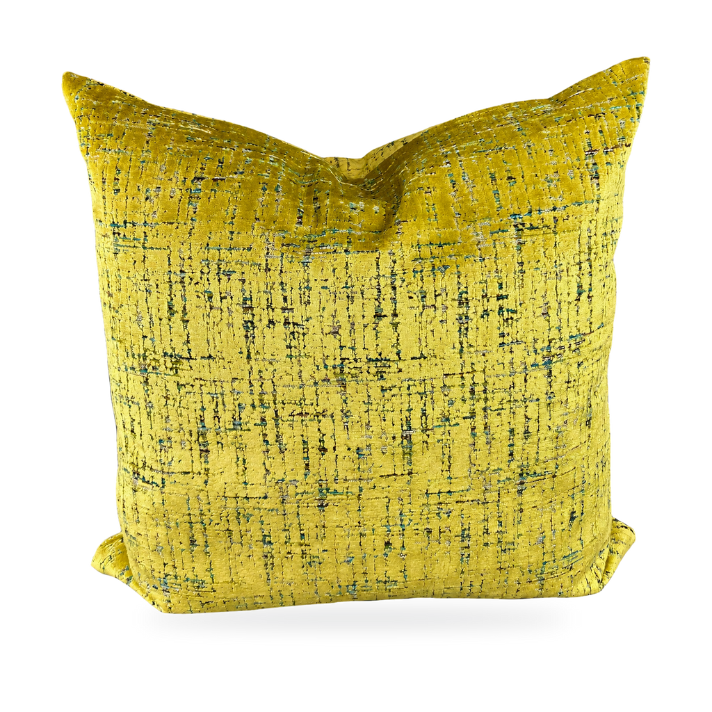 Moonstruck Sulfur – 24" × 24" Luxury Square Pillow