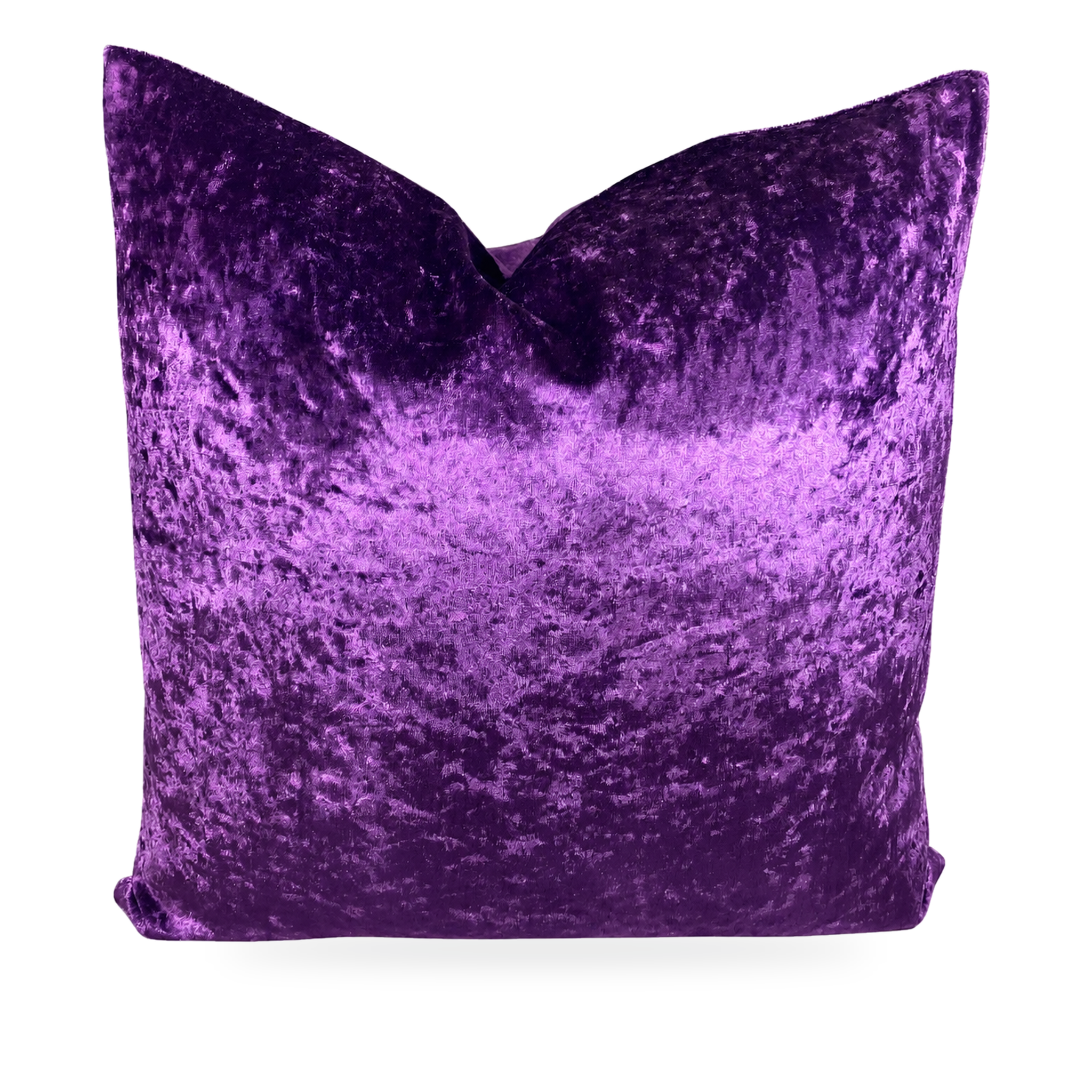 Luxury Pillow - 24" x 24" - Plum Crazy Purple