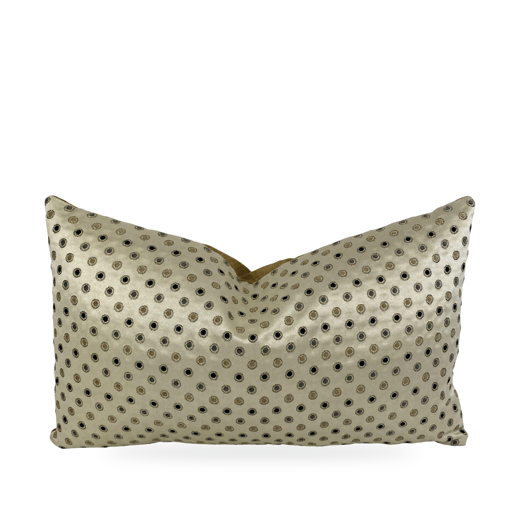 Luxury Lumbar Pillow – 24" × 14" – Desert Jewel
