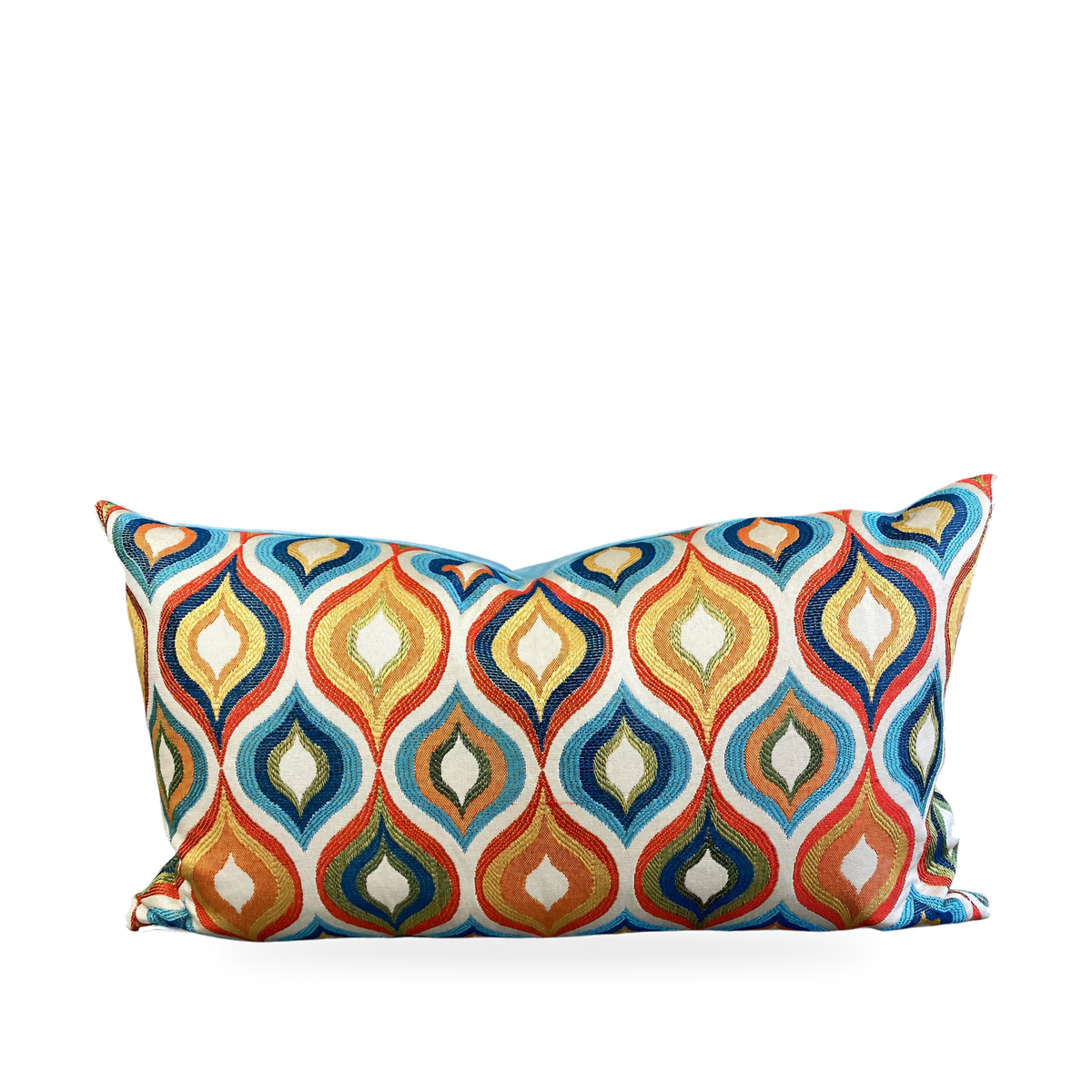 Luxury Lumbar Pillow – 24" × 14" – Flicker