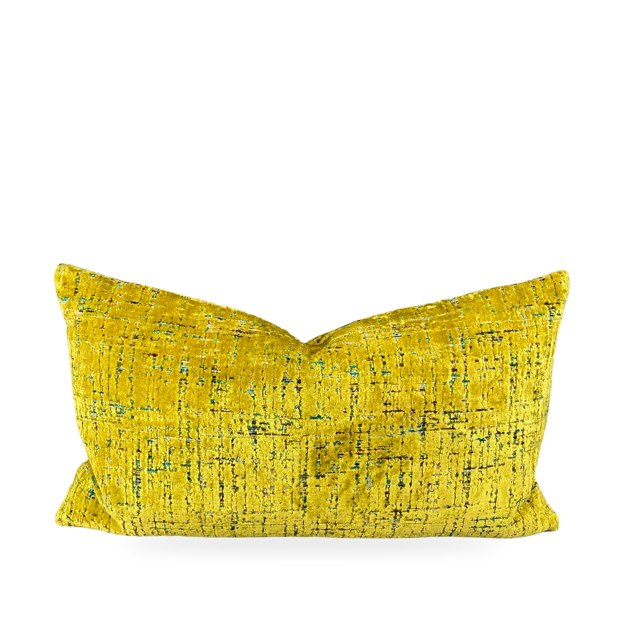 Luxury Lumbar Pillow – 24" × 14" – Moonstruck Sulfur