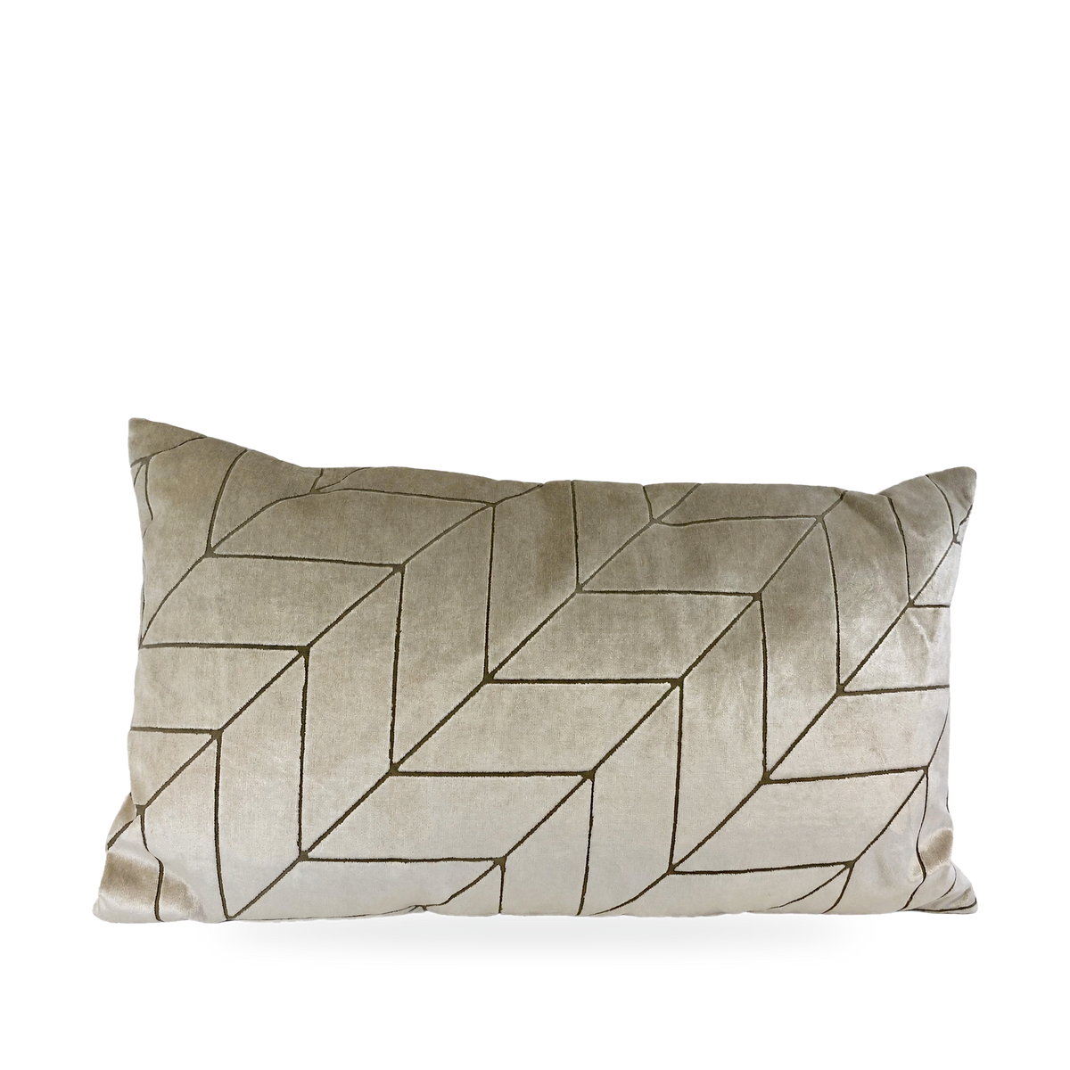 Villa Ivory – 24" × 14" Luxury Lumbar Pillow