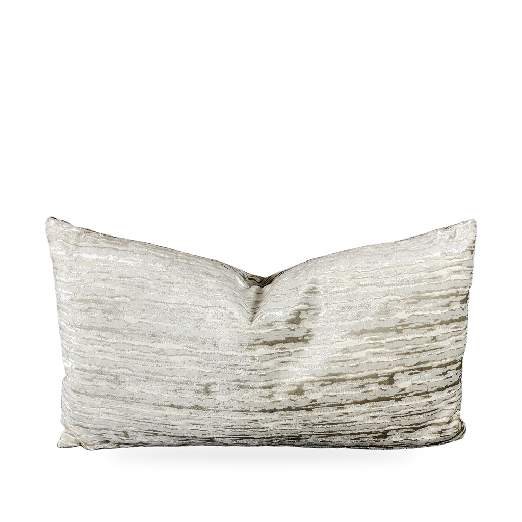Wake Sand – 24" × 14" Luxury Lumbar Pillow