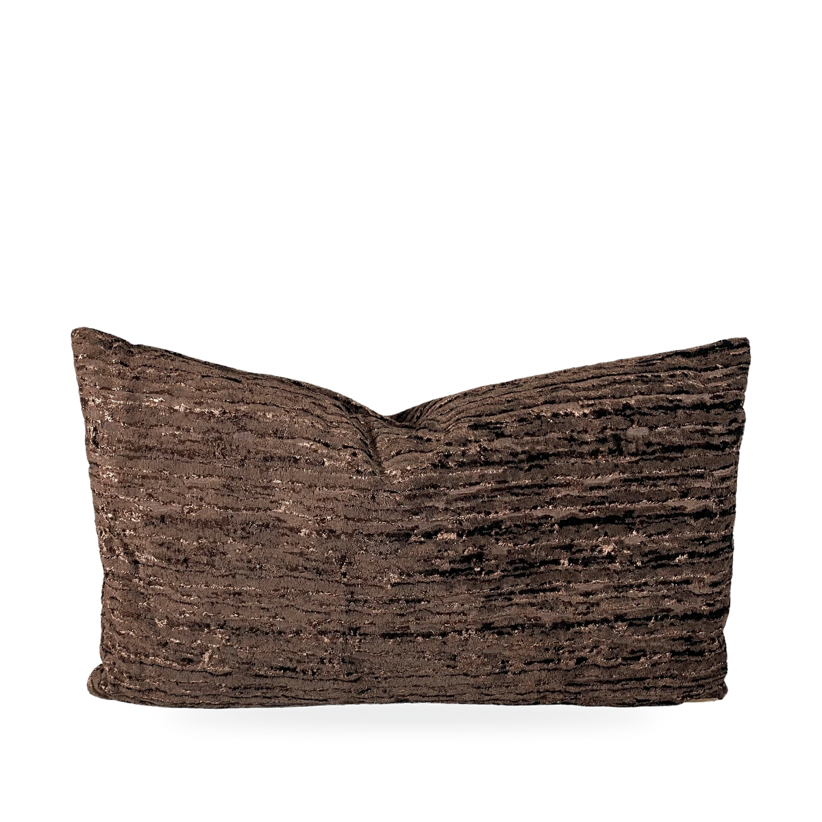 Wake Umber – 24" × 14" Luxury Lumbar Pillow