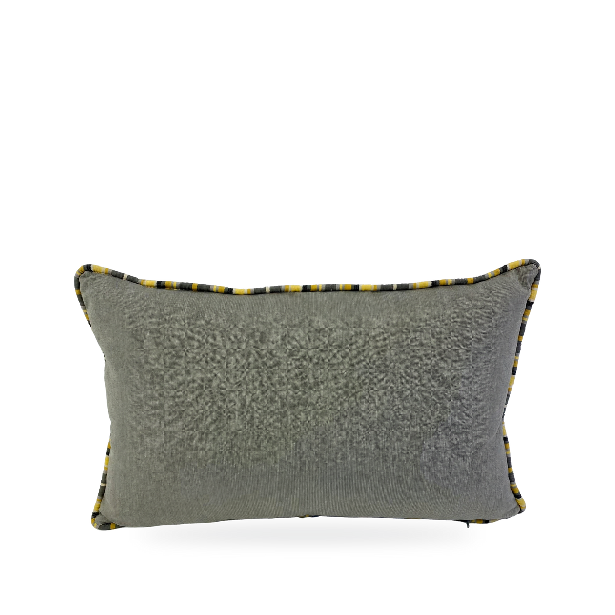 Seville Thunder – 22" × 12" Luxury Outdoor Lumbar Pillow