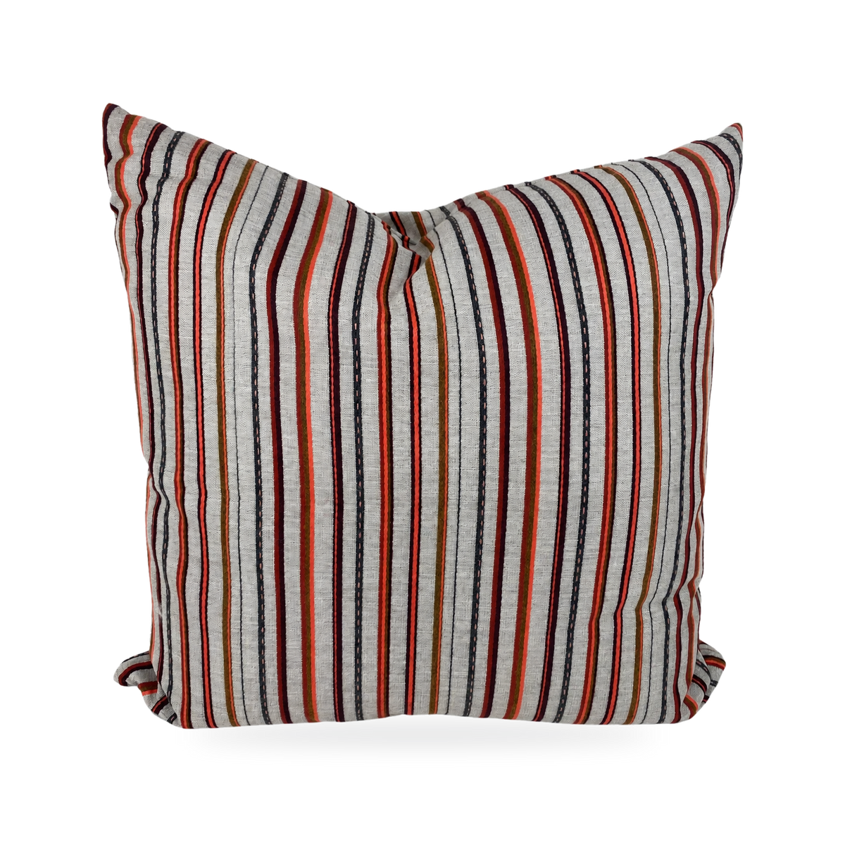 Cullen Garnet – 22" × 22" Luxury Outdoor Square Pillow