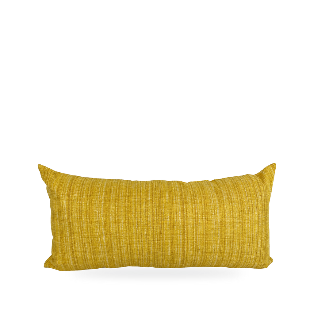 Fiddledidee Gold – 22" × 12" Luxury Outdoor Lumbar Pillow
