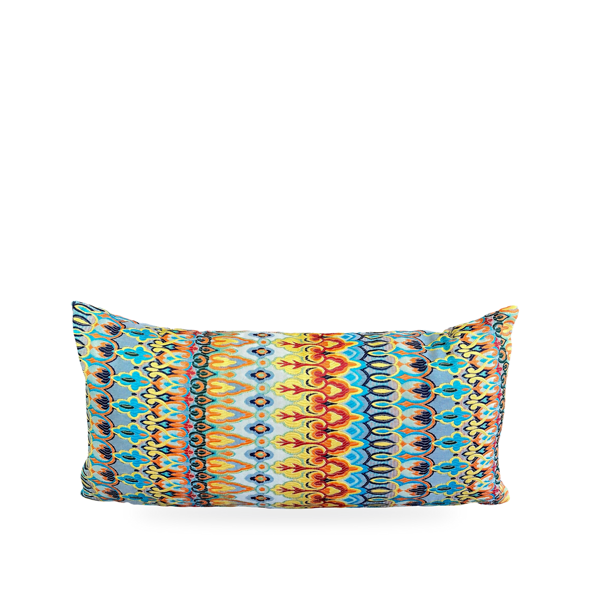 Luxury Outdoor Lumbar Pillow – 22" × 12" – Kanthum Multi
