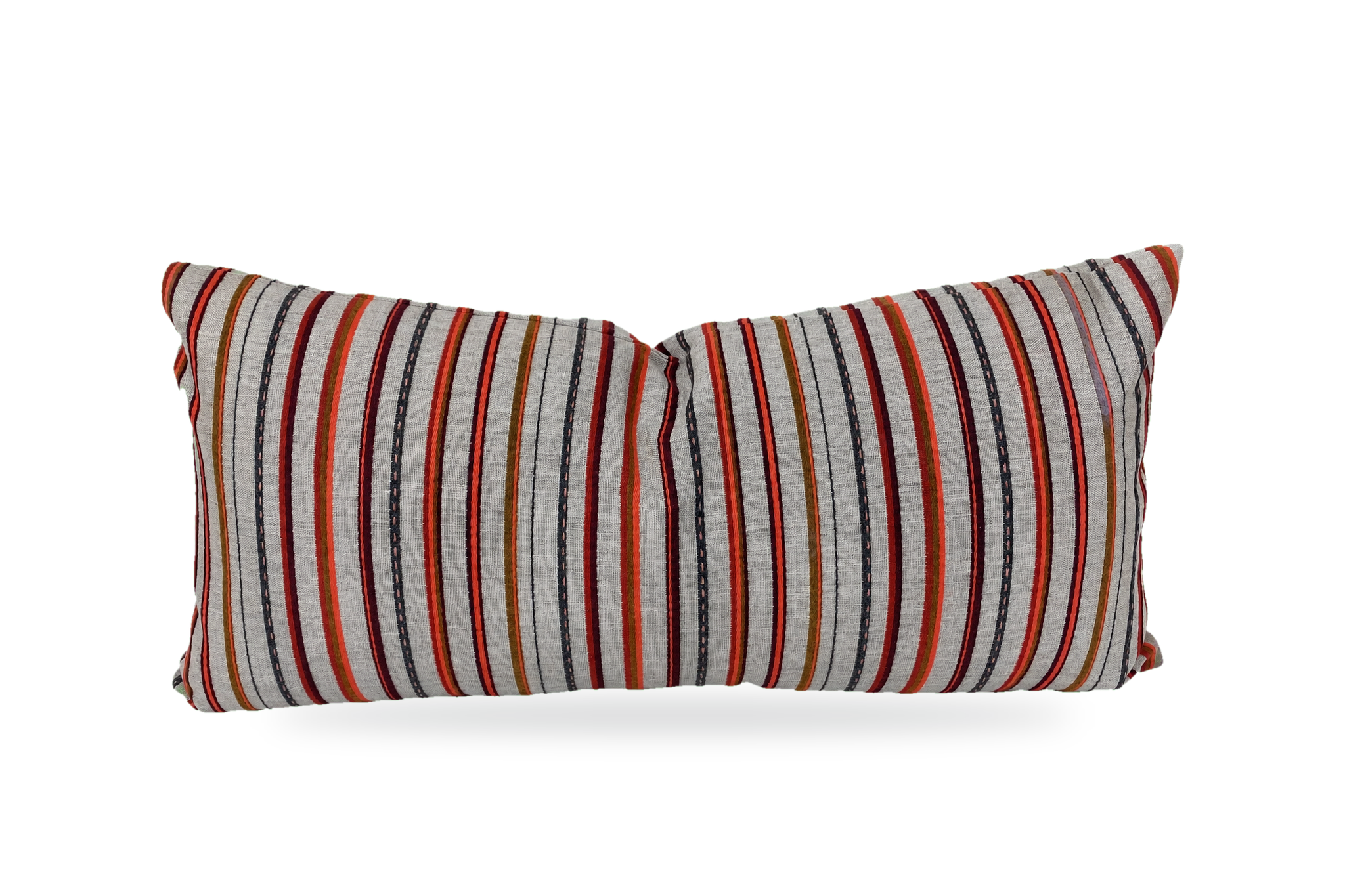 Cullen Garnet – 22" × 12" Luxury Outdoor Lumbar Pillow
