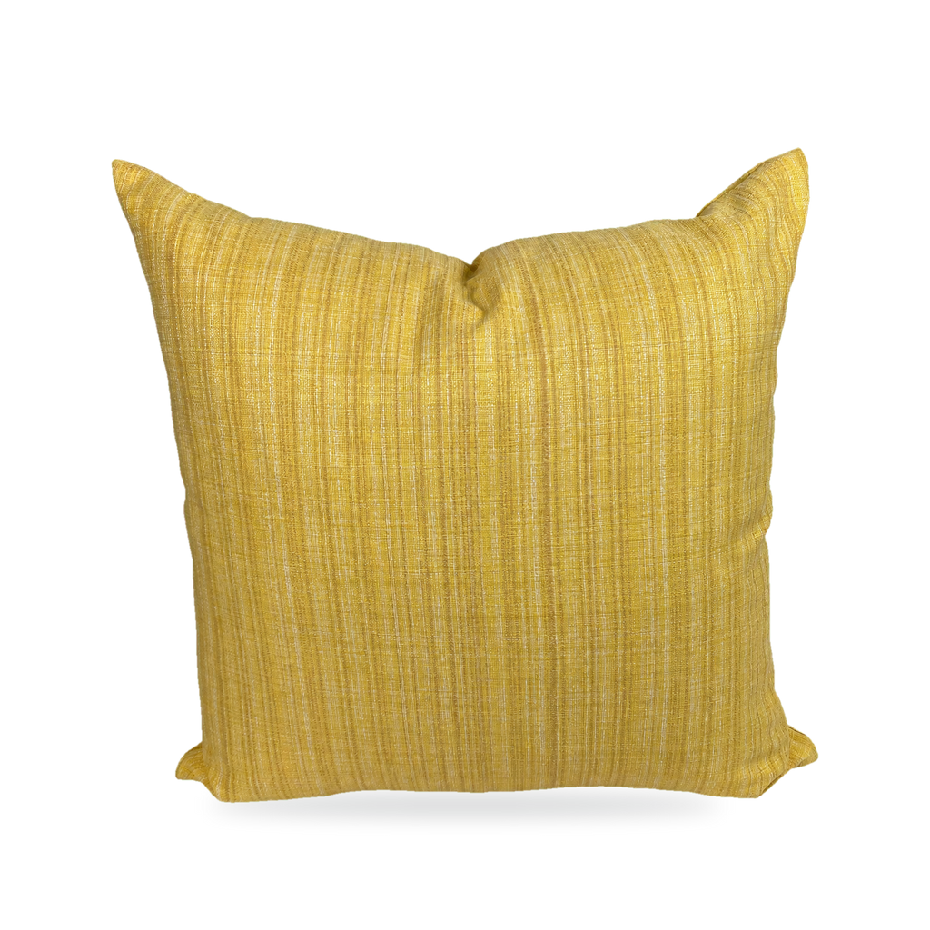 Fiddledidee Gold – 22" × 22" Luxury Outdoor Square Pillow