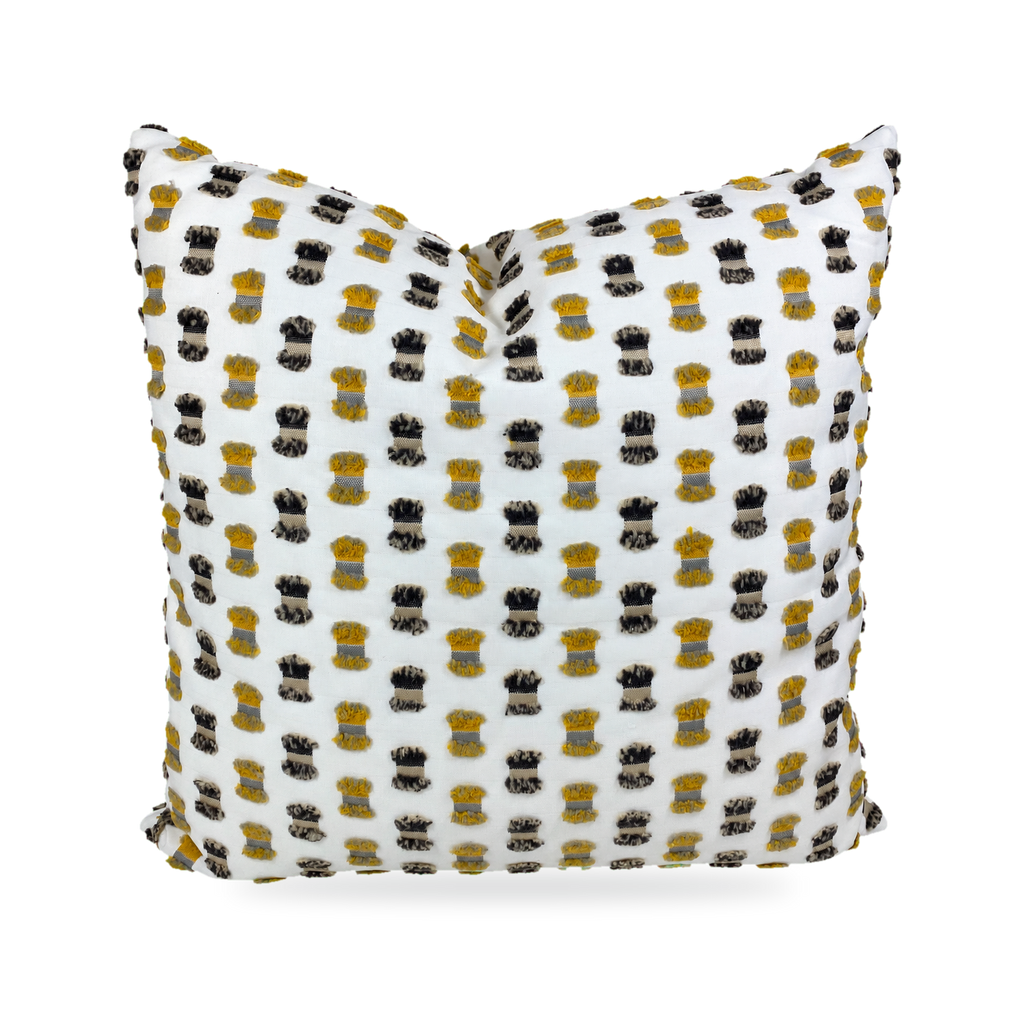 Fifi Sunray – 22" × 22" Luxury Outdoor Square Pillow