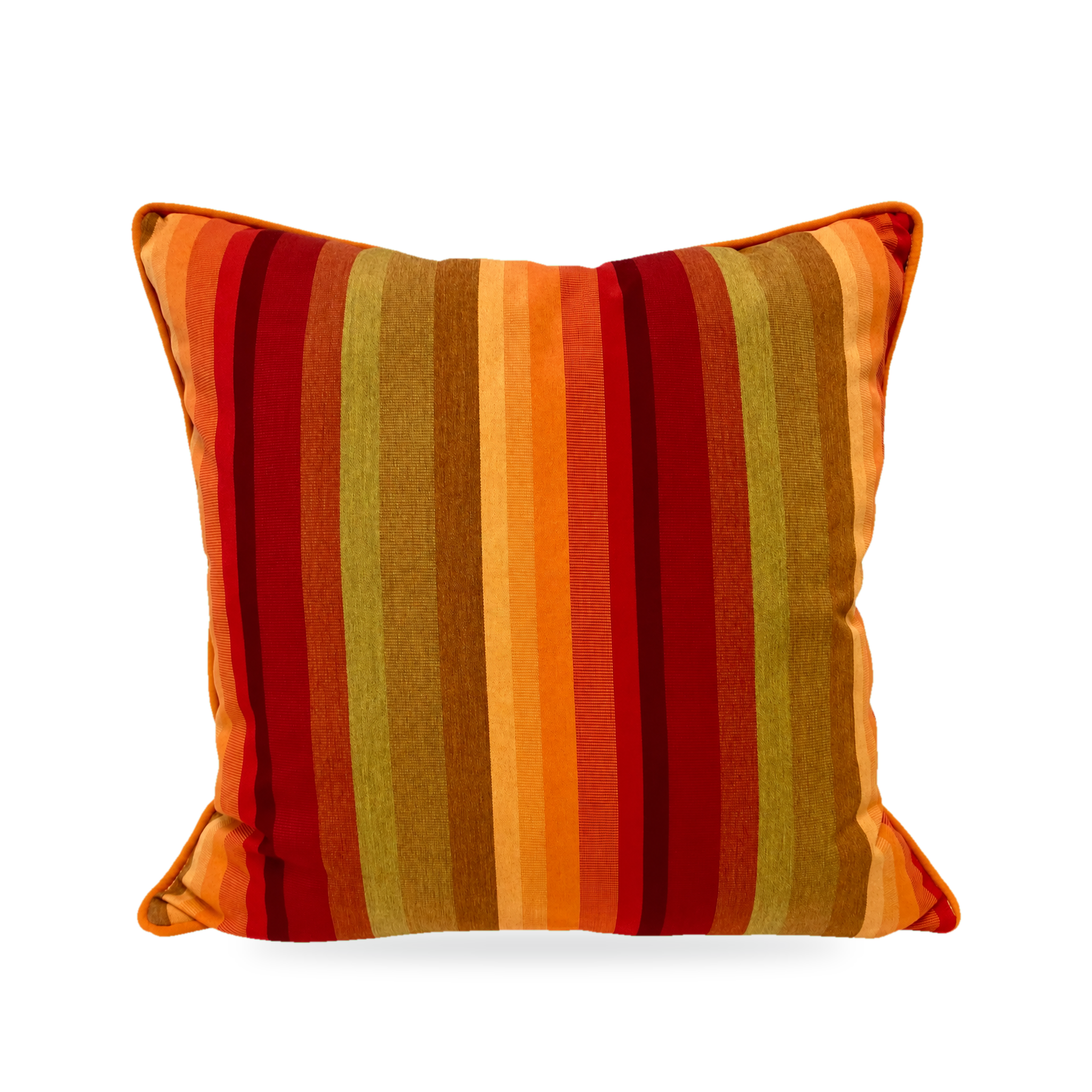Morocco Stripe – 22" × 22" Luxury Outdoor Square Pillow