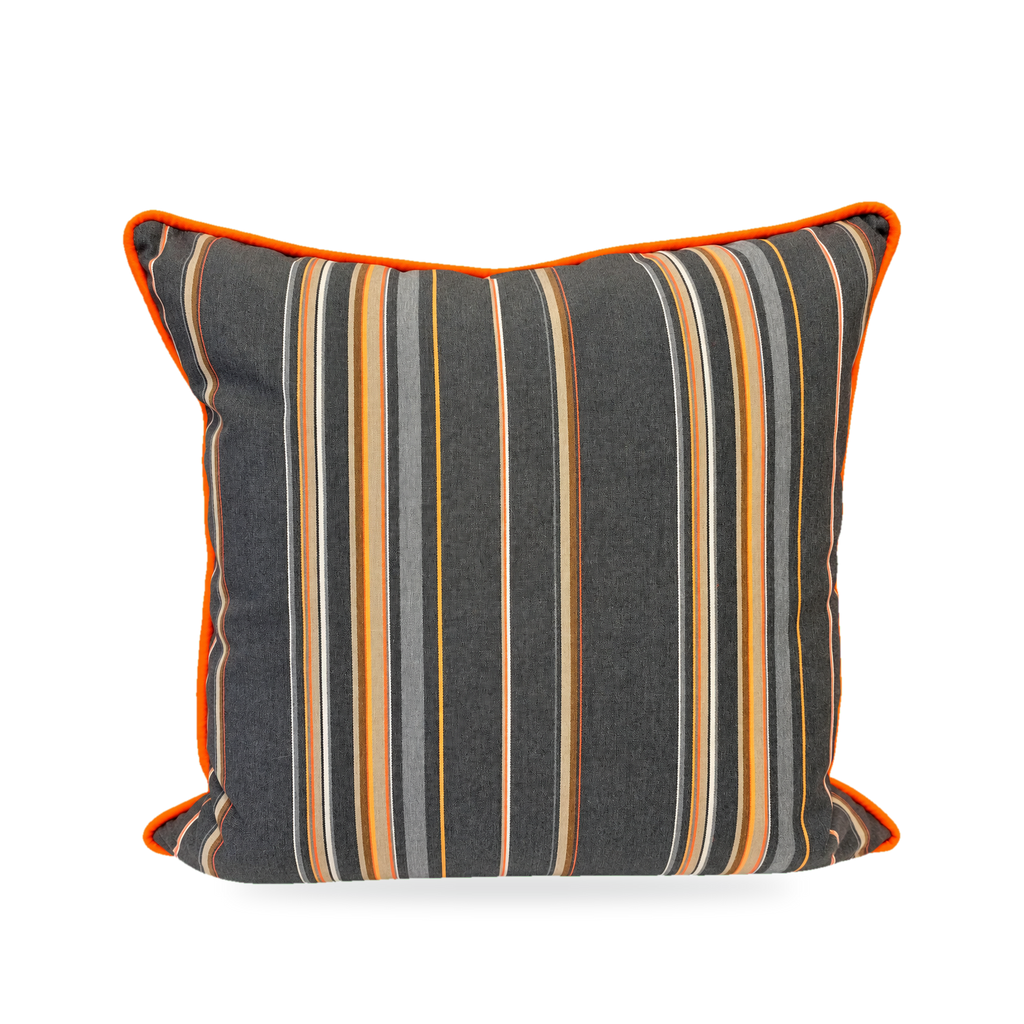 Vallauris Sunset – 22" × 22" Luxury Outdoor Square Pillow