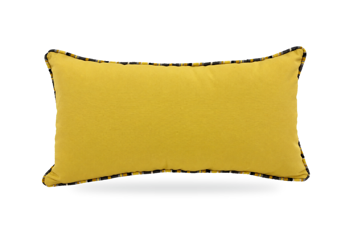 Seville Juice – 22" × 12" Luxury Outdoor Lumbar Pillow