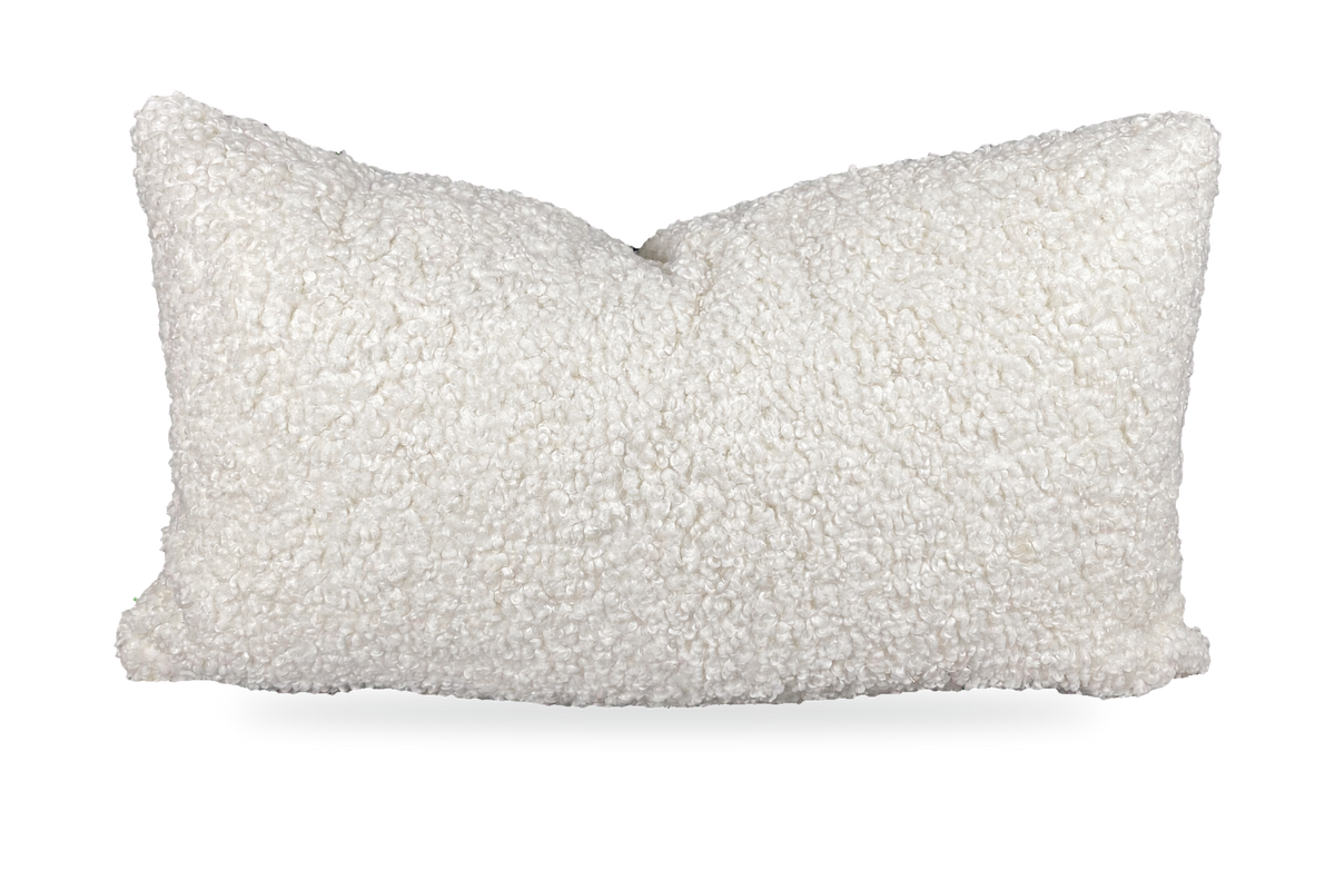 Poodle Cloud – 24" × 14" Luxury Lumbar Pillow