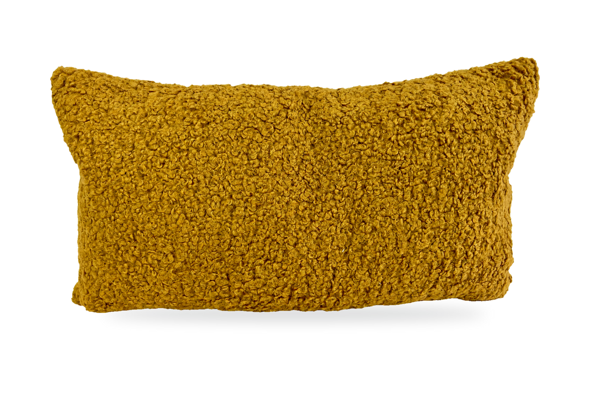 Poodle Dijon – 24" × 14" Luxury Lumbar Pillow