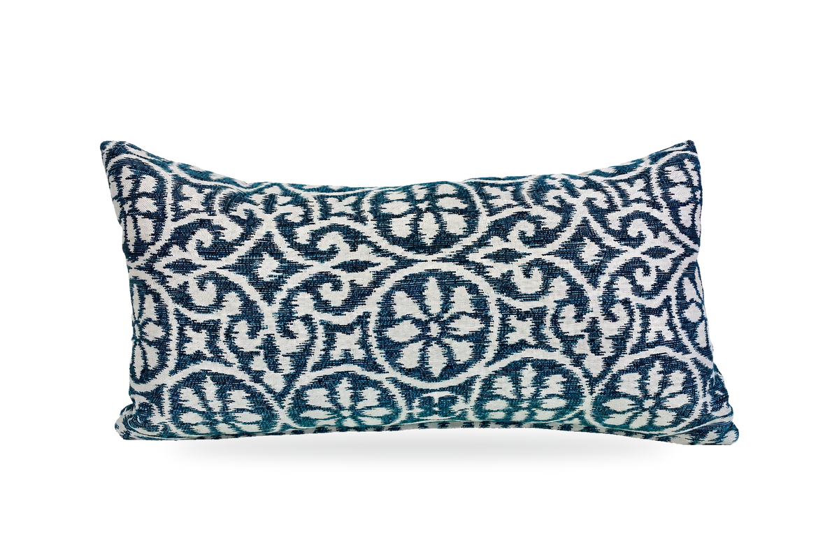 Litchfield Pacific – 22" × 12" Luxury Outdoor Lumbar Pillow