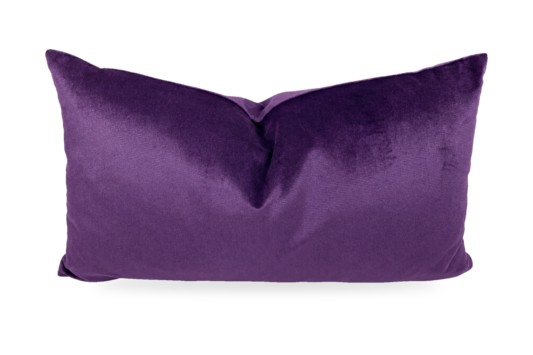 Belvedere Amethyst – 24" × 14" Luxury Lumbar Pillow