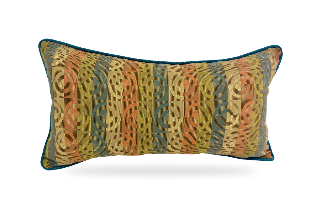Cannes Cocktail – 22" × 12" Luxury Outdoor Lumbar Pillow