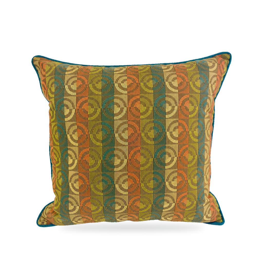 Cannes Cocktail – 22" × 22" Luxury Outdoor Square Pillow