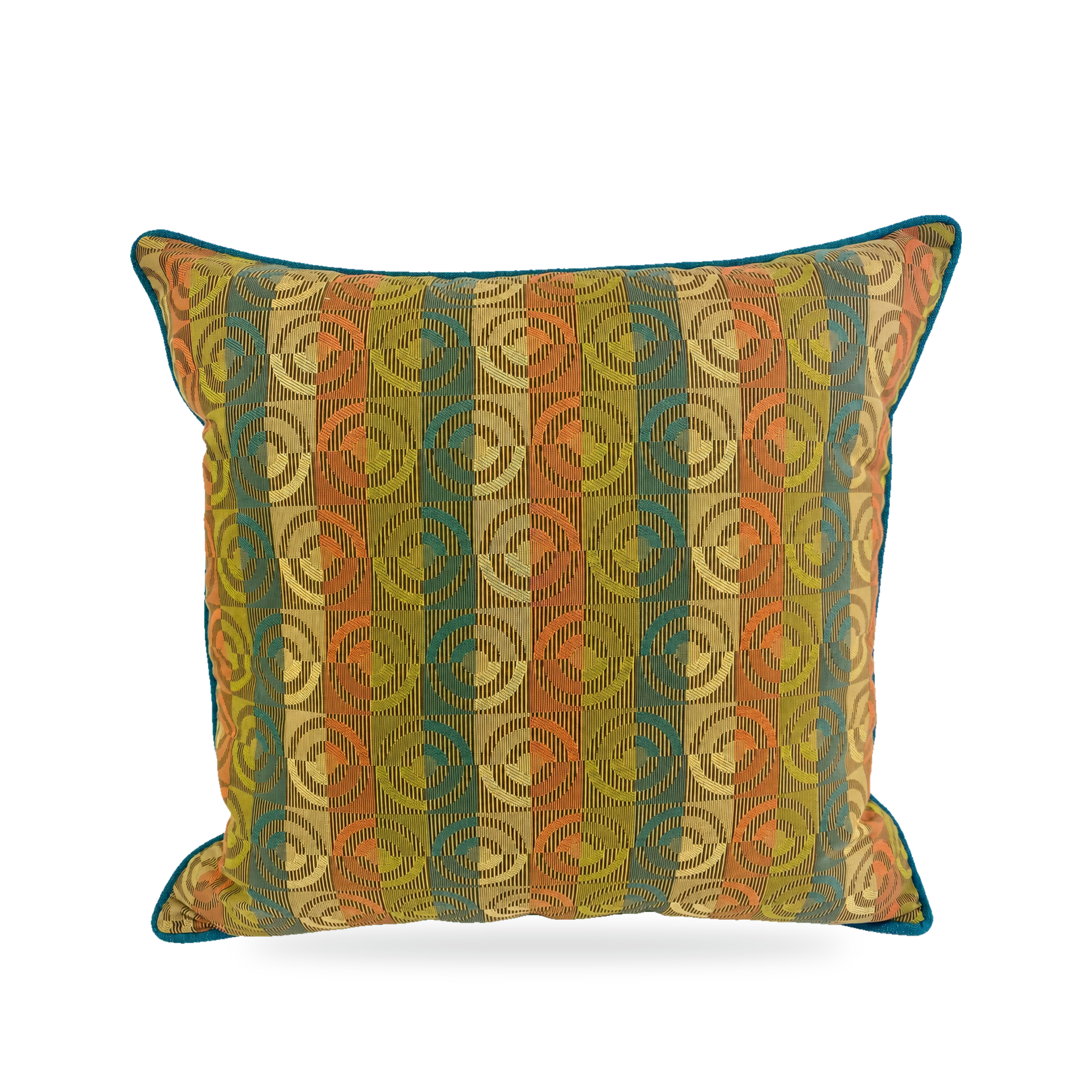 Cannes Cocktail – 22" × 22" Luxury Outdoor Square Pillow