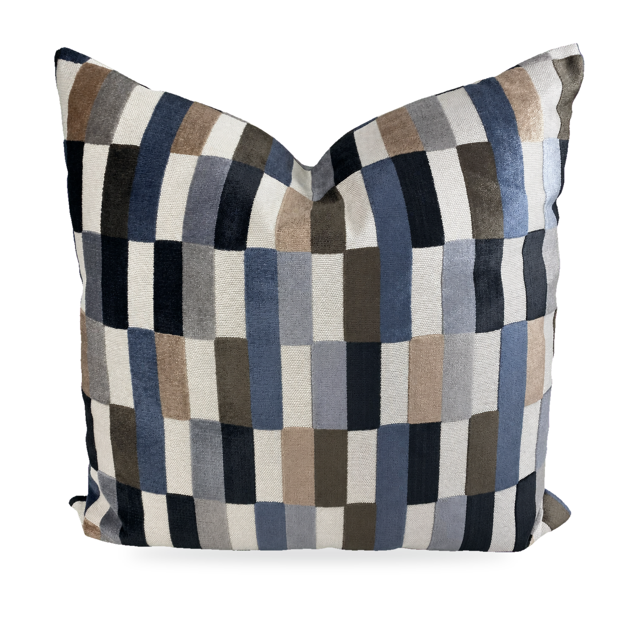 Mod Pop Granite – 24" × 24" Luxury Square Pillow