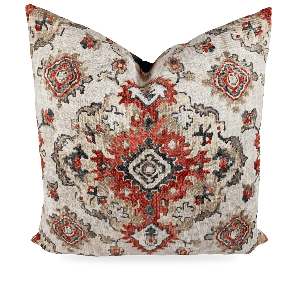 Kapoor Linen – 24" × 24" Luxury Square Pillow