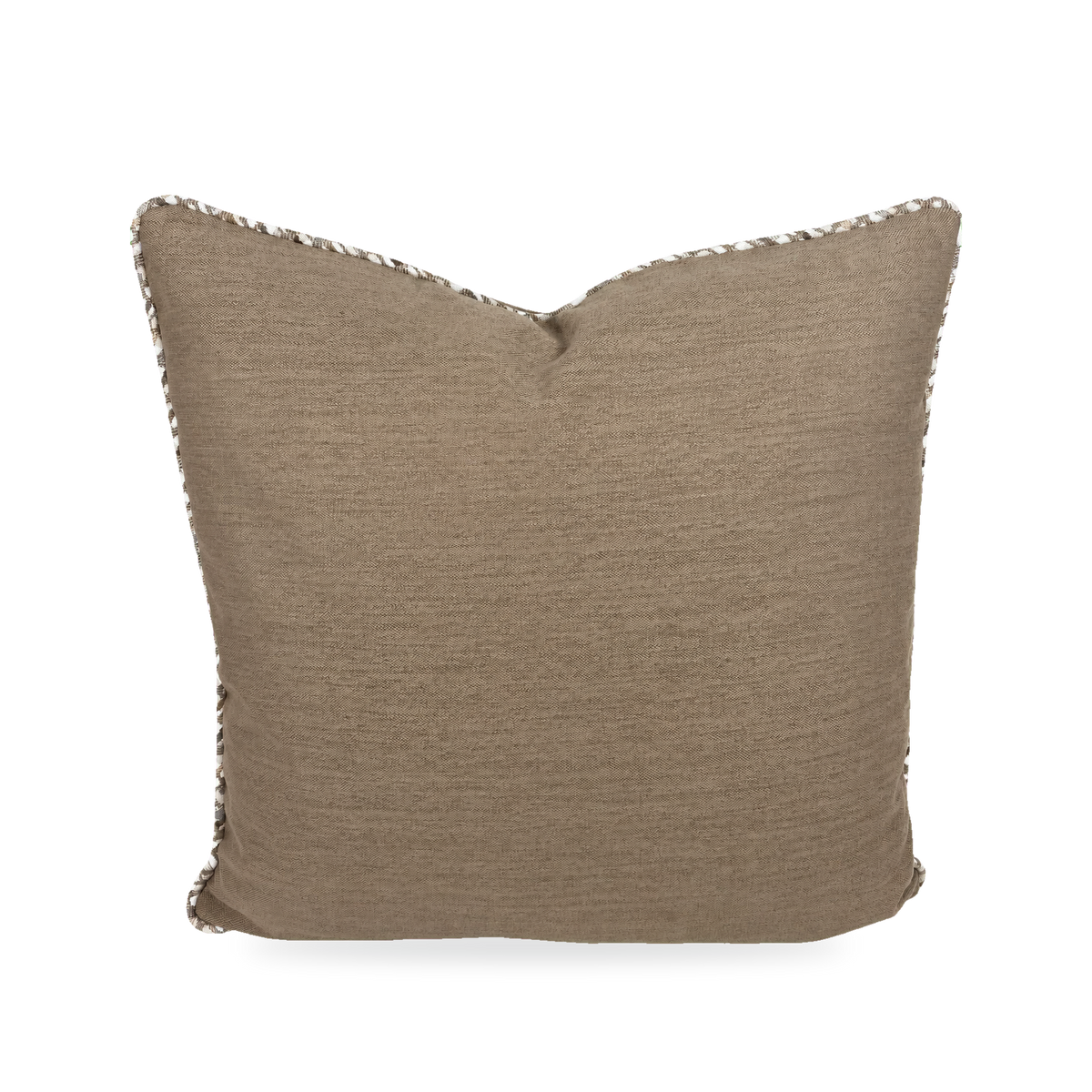 Brighton Sand – 22" × 22" Luxury Outdoor Square Pillow