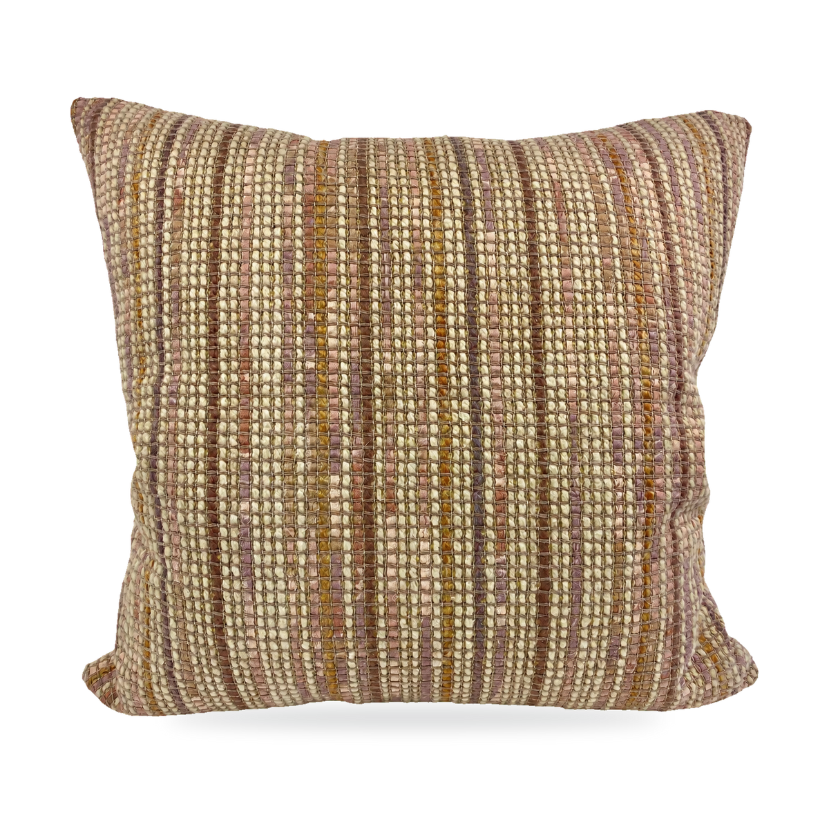 Madison Club Ribbon Rose – 24" × 24" Luxury Square Pillow