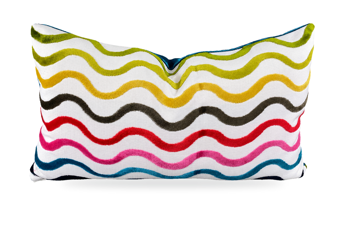 Acoustic Multi – 24" × 14" Luxury Lumbar Pillow