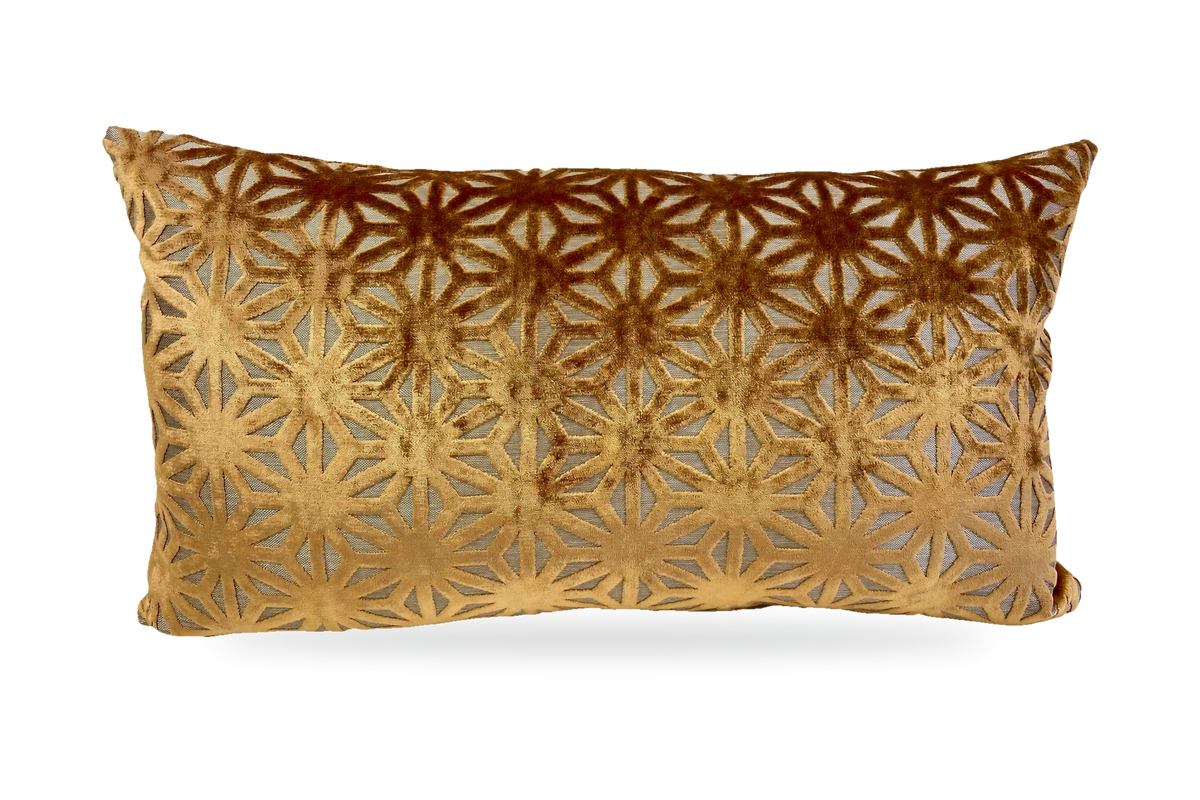Regalia Cinnamon – 24" × 14" Luxury Lumbar Pillow