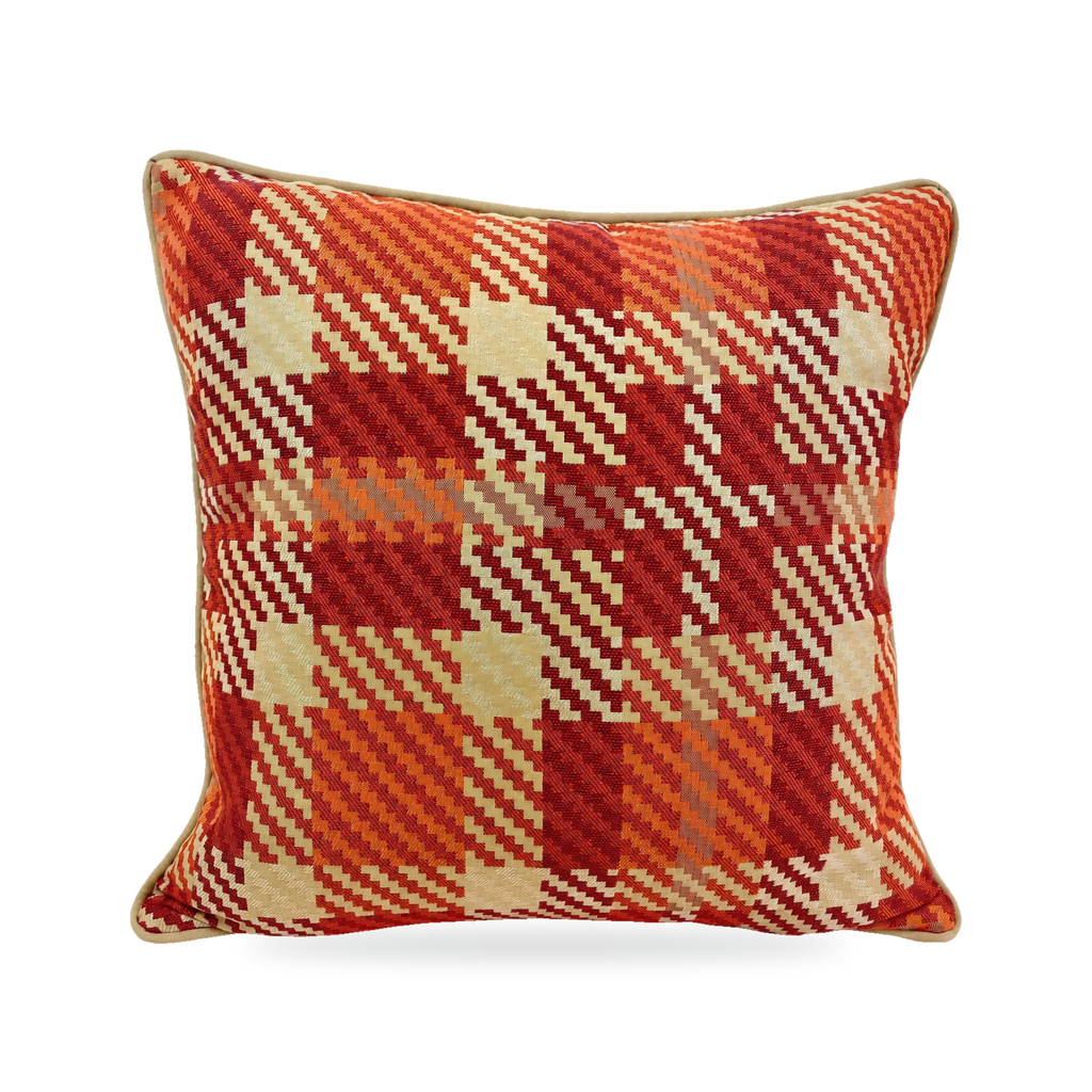 Rancho Santa Fe Festival – 22" × 22" Luxury Outdoor Square Pillow