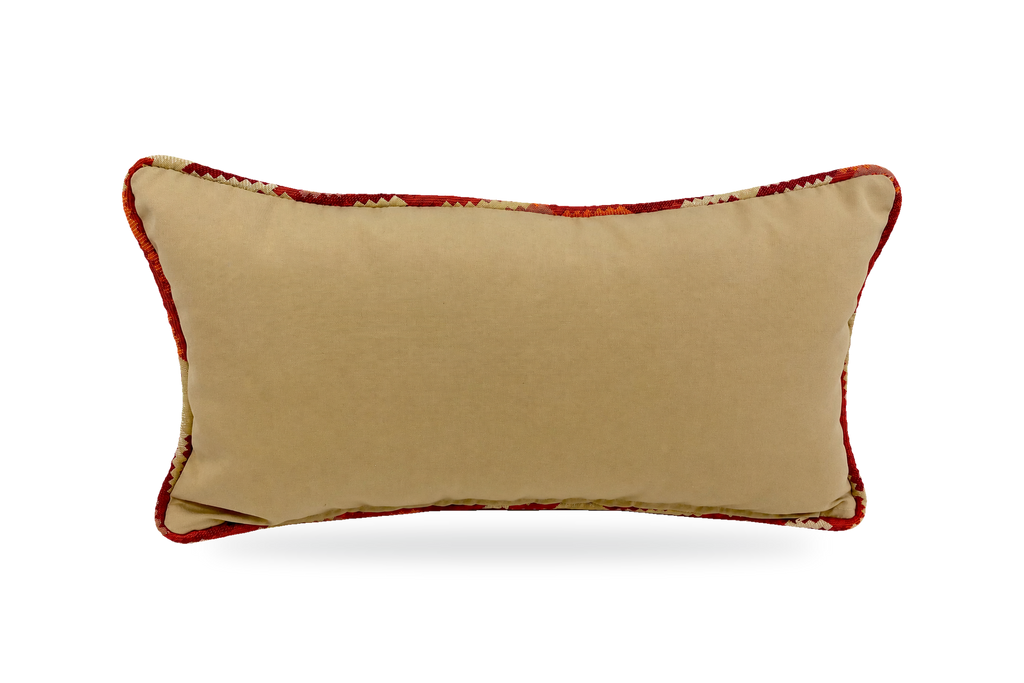 Rancho Santa Fe Tan – 22" × 12" Luxury Outdoor Lumbar Pillow