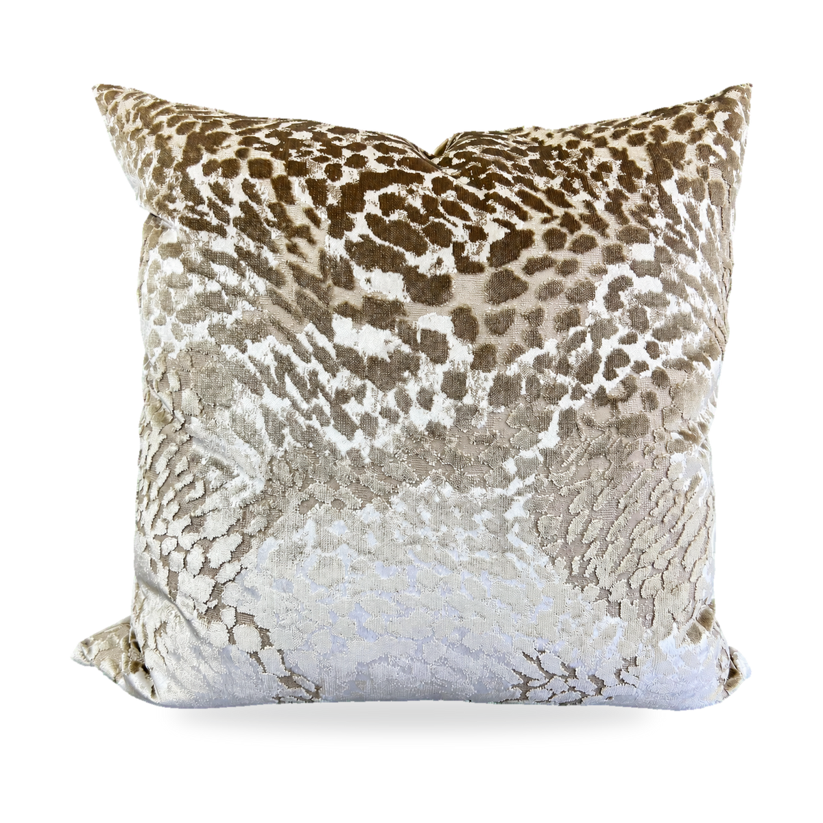 Flirty Gilt – 24" × 24" Luxury Square Pillow
