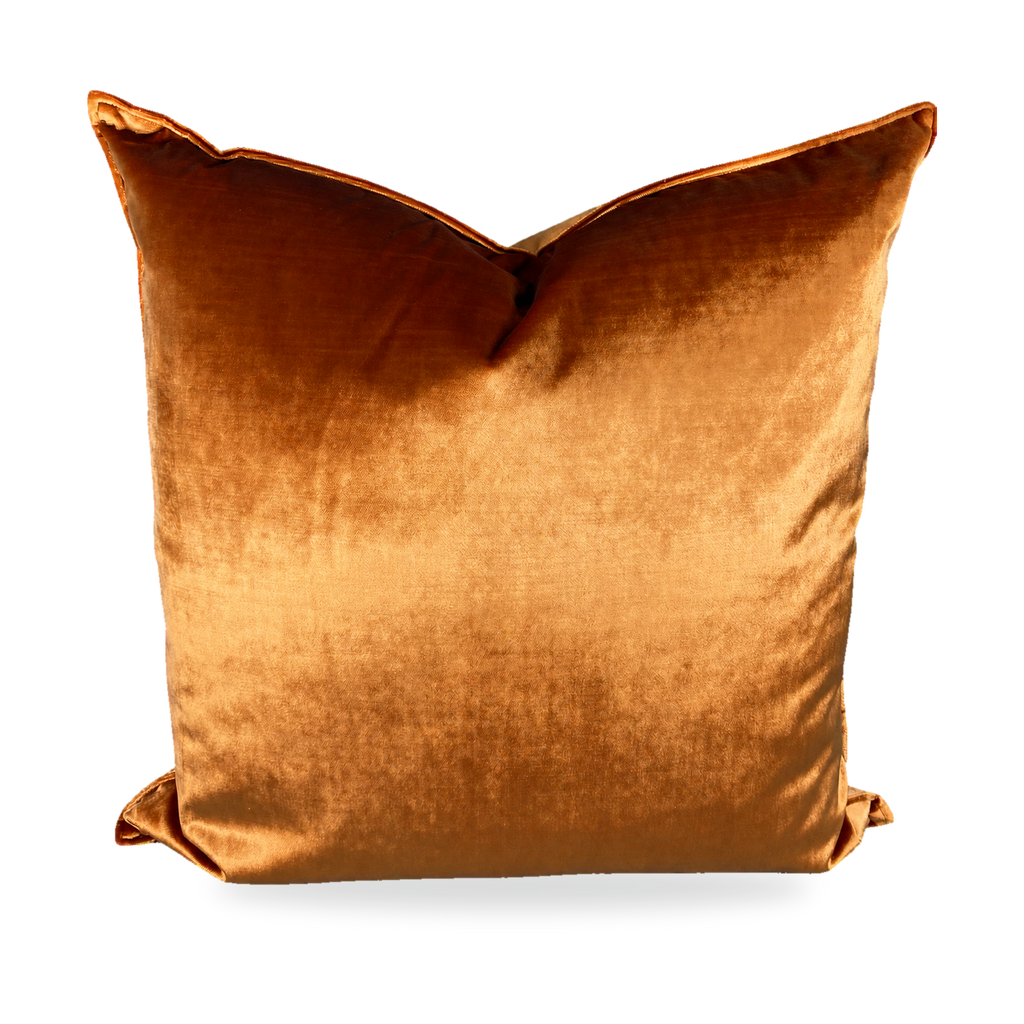 Iridescence Orange (Double Front) – 24" × 24" Luxury Square Pillow