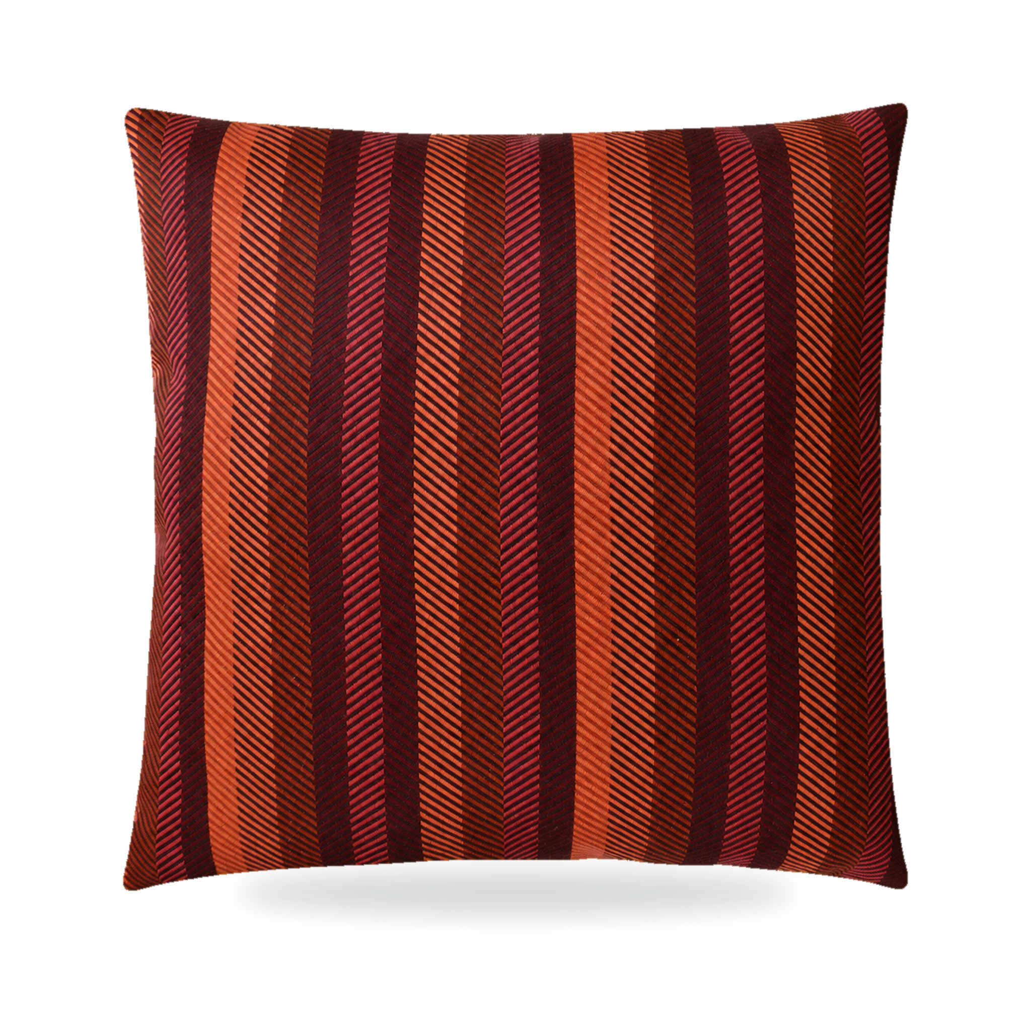 Lattitude Merlot – 22" × 22" Luxury Outdoor Square Pillow
