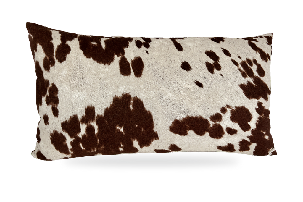 Yellowstone Ranch Brown – 24" × 14" Luxury Lumbar Pillow