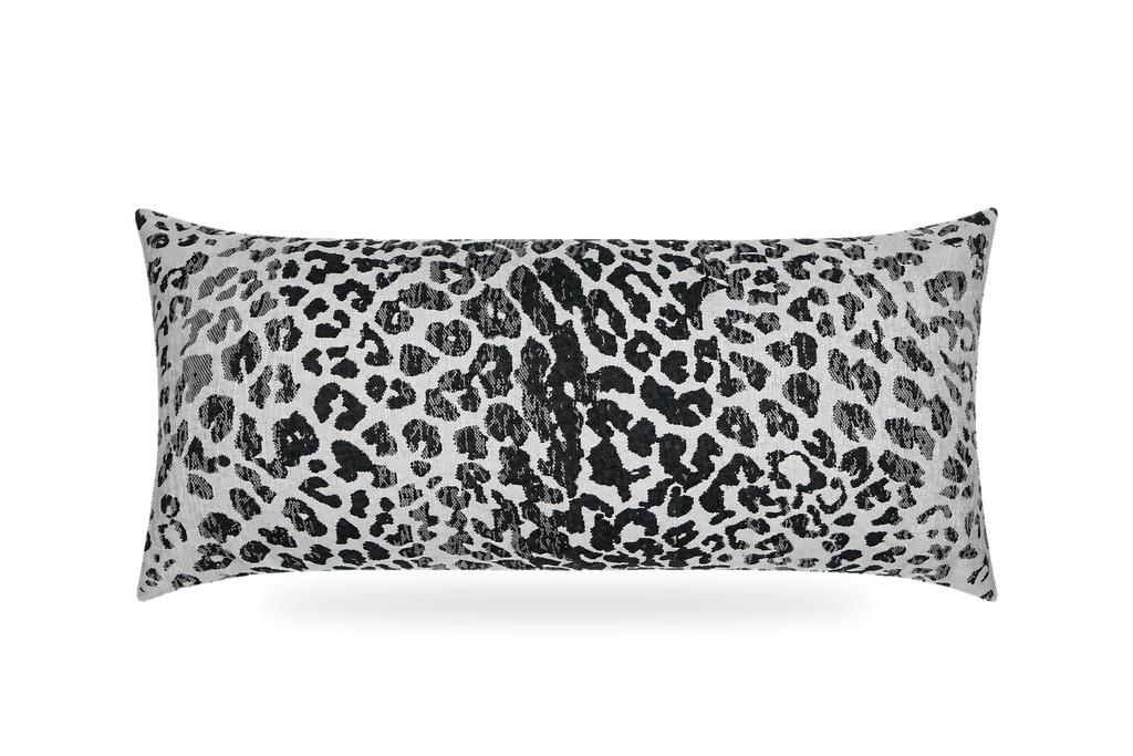 Katoo Charcoal – 22" × 12" Luxury Outdoor Lumbar Pillow
