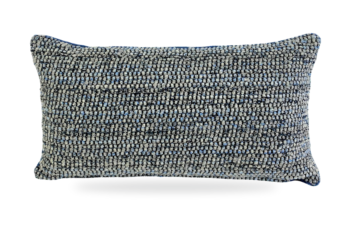 Ocean Scale – 24" × 14" Luxury Lumbar Pillow