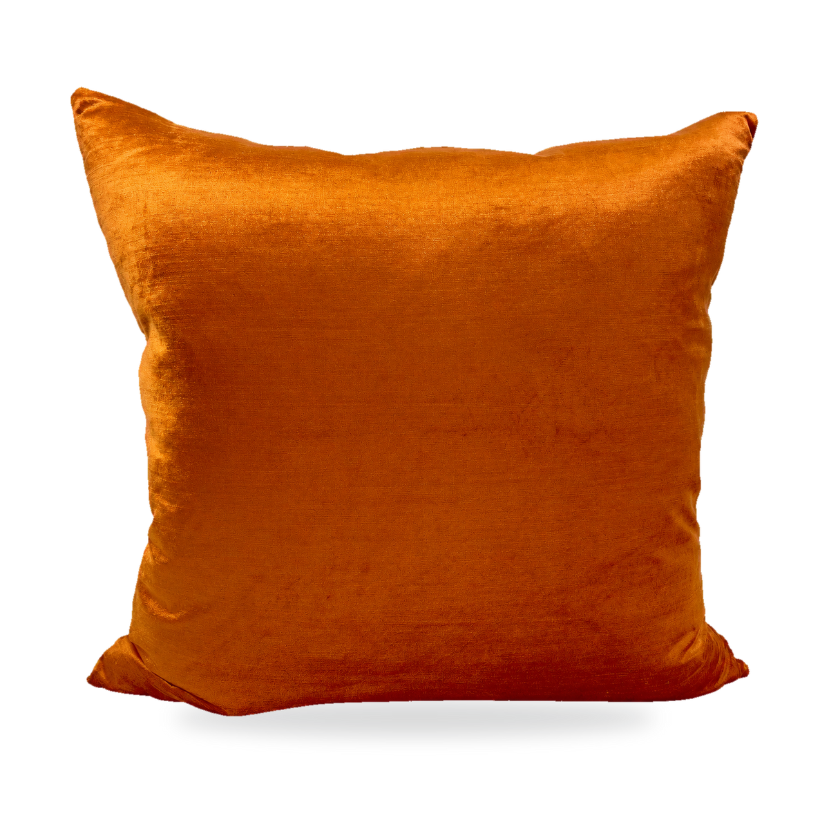 Persimmon Glow – 24" × 24" Luxury Square Pillow