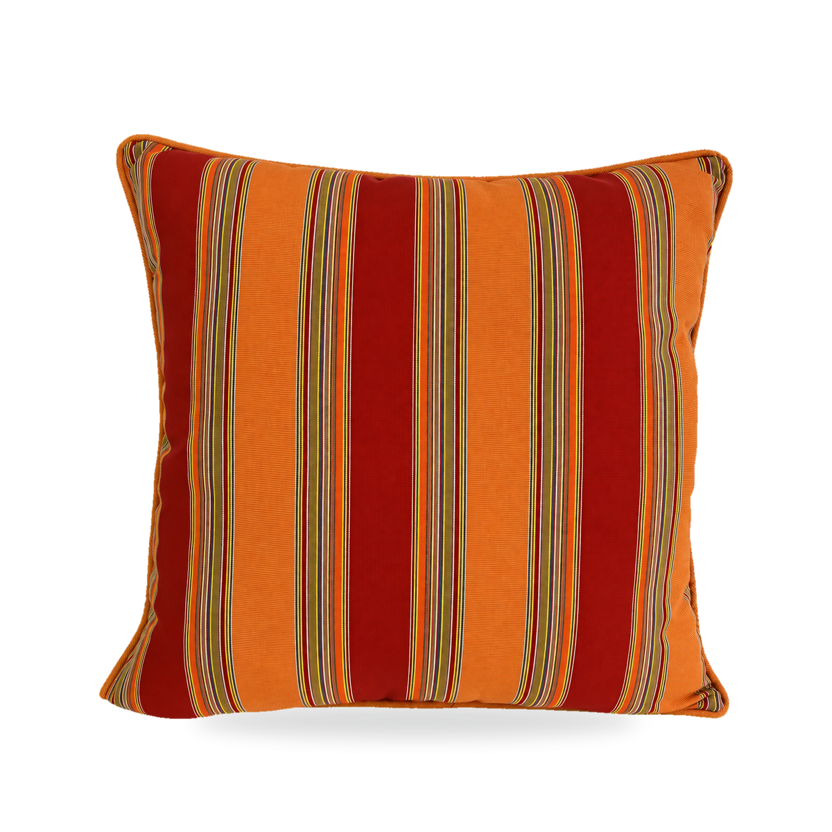 Hyannis Port Stripe – 22" × 22" Luxury Outdoor Square Pillow