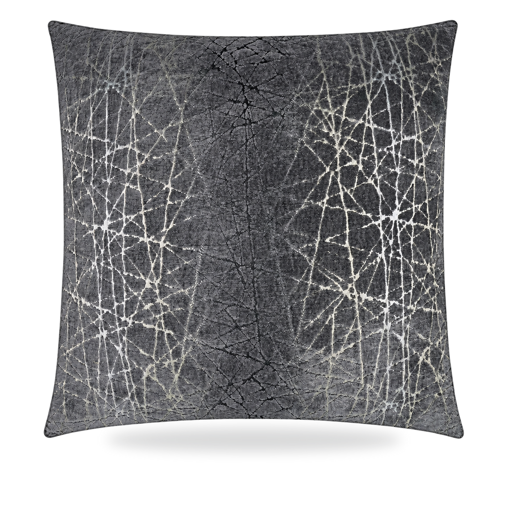 Questa Caviar – 24" × 24" Luxury Square Pillow