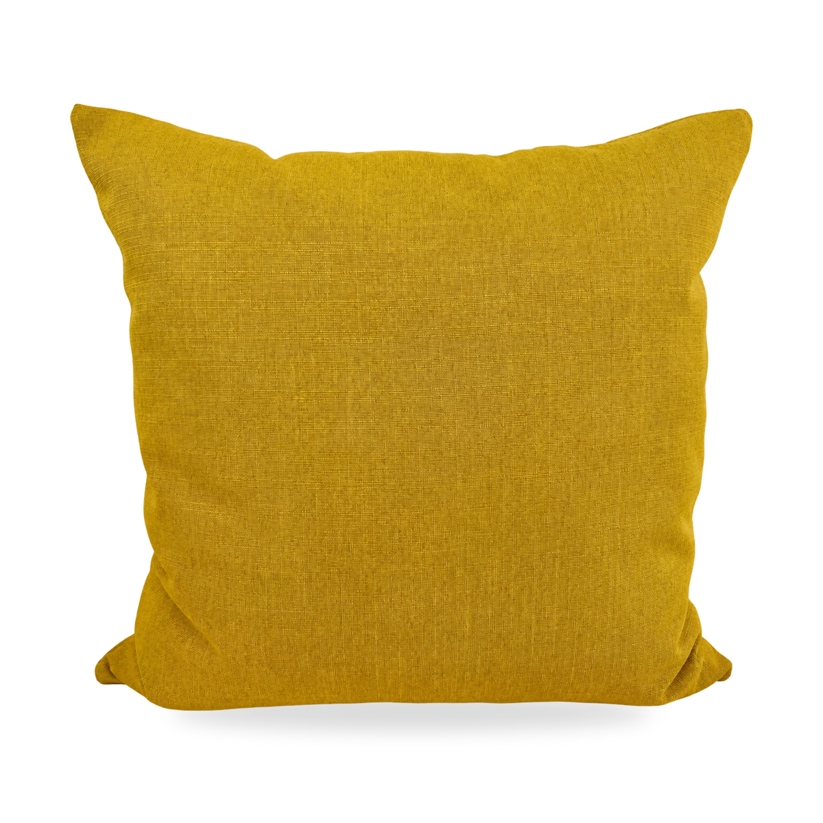 French Yellow – 24" × 24" Luxury Square Pillow
